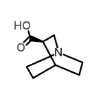 CAS 登录号：604803-81-8， (3R)-奎宁环-3-羧酸