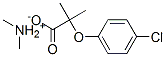 CAS 登录号：60508-74-9， 二甲基铵 2-(4-氯苯氧基)-2-甲基丙酸盐
