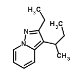 CAS#: 605673-30-1， 3-sec-Butyl-2-ethylpyrazolo[1,5-a]pyridine