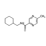 CAS 登录号：606096-84-8， N-(环己基甲基)-5-甲基-2-吡嗪甲酰胺
