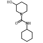 CAS 登录号：606131-61-7， N-环己基-3-羟基-1-哌啶甲酰胺