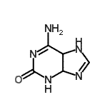 CAS 登录号：606490-06-6， 6-氨基-3,4,5,7-四氢-2H-嘌呤-2-酮
