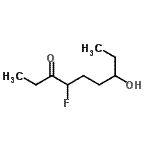CAS 登录号：606490-17-9， 4-氟-7-羟基-3-壬酮