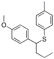 CAS 登录号：60702-15-0， 1-[[1-(4-甲氧基苯基)丁基]硫代]-4-甲基苯