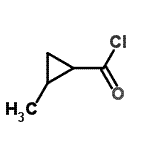 CAS 登录号：60733-34-8， 2-甲基环丙烷羰基氯化物