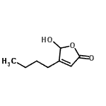 CAS 登录号：607375-28-0， 4-丁基-5-羟基-2(5H)-呋喃酮