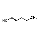 CAS 登录号：60766-00-9， 1-戊烯-1-醇