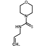 CAS 登录号：60797-55-9， N-烯丙基-4-吗啉硫代甲酰胺