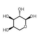 CAS 登录号：608-45-7， alpha-D-阿拉伯吡喃糖
