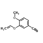 CAS 登录号：608514-91-6， 4-甲氧基-3-(乙烯基氧基)苯甲腈