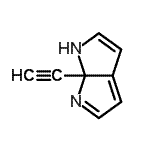 CAS 登录号：608521-99-9， 6a-乙炔基-1,6a-二氢吡咯并[2,3-b]吡咯