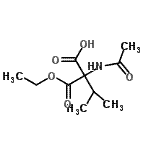 CAS 登录号：609346-34-1， 乙基N-乙酰基-2'-羟基-3-甲基-2'-氧代异缬氨酸酯