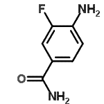 CAS 登录号：609783-62-2， 4-氨基-3-氟苯甲酰胺