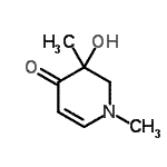 CAS 登录号：609821-38-7， 3-羟基-1,3-二甲基-2,3-二氢-4(1H)-吡啶酮