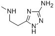 CAS 登录号：61012-33-7， 5-[2-(甲基氨基)乙基]-1H-1,2,4-三唑-3-胺