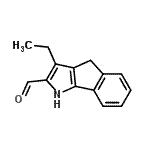 CAS 登录号：610311-13-2， 3-乙基-1,4-二氢茚并[1,2-b]吡咯-2-甲醛