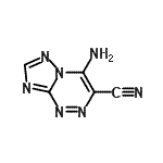 CAS 登录号：61033-27-0， 4-氨基[1,2,4]三唑并[5,1-c][1,2,4]三嗪-3-甲腈