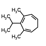 CAS 登录号：61051-81-8， 3-异丙基-2,4-二甲基-1,3,5-环庚三烯