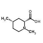 CAS 登录号：610786-78-2， (2R,4S)-1,4-二甲基-2-哌啶羧酸