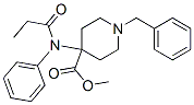 CAS 登录号：61085-72-1， 1-苄基-4-[(丙酰基)苯基氨基]哌啶-4-羧酸甲酯