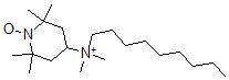 CAS 登录号：61165-80-8， 4-(N,N-二甲基-N-壬基)铵-2,2,6,6-四甲基哌啶-1-氧基