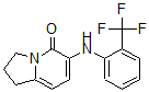 CAS 登录号：612065-09-5， 2,3-二氢-6-[[2-(三氟甲基)苯基]氨基]-5(1H)-吲哚嗪酮