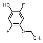 CAS 登录号：612092-32-7， 4-乙氧基-2,5-二氟苯酚
