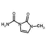 CAS#: 61224-28-0， 3-Methyl-2-Oxo-2,3-Dihydro-1H-Imidazole-1-Carboxamide