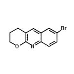 CAS#: 612494-86-7， 7-Bromo-3,4-dihydro-2H-pyrano[2,3-b]quinoline