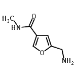 CAS 登录号：612512-16-0， 5-(氨基甲基)-N-甲基-3-糠酰胺