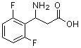 CAS#: 612532-20-4， 3-Amino-3-(2,6-difluorophenyl)propanoic acid