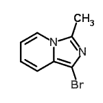 CAS 登录号：61254-44-2， 1-溴-3-甲基咪唑并[1,5-a]吡啶