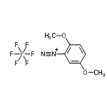 CAS 登录号：61286-62-2， 2,5-二甲氧基偶氮苯六氟磷酸盐