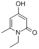 CAS 登录号：61296-13-7， 1-乙基-4-羟基-6-甲基吡啶-2(1H)-酮