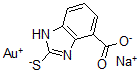 CAS#: 6138-58-5， 2-Auriothio-1H-Benzimidazole-4-Carboxylic Acid Sodium Salt
