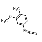 CAS 登录号：61386-73-0， 4-异氰酸-2-甲氧基-1-甲基苯