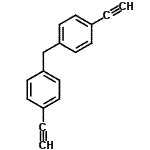 CAS 登录号：6140-83-6， 1,1'-亚甲基二(4-乙炔基苯)