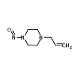 CAS 登录号：61429-03-6， 1-烯丙基-4-亚硝基哌嗪