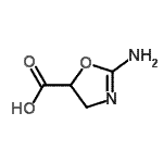 CAS 登录号：61443-53-6， 2-氨基-4,5-二氢-1,3-恶唑-5-羧酸