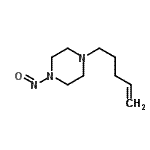 CAS 登录号：61454-56-6， 1-亚硝基-4-(4-戊烯-1-基)哌嗪