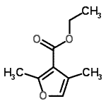 CAS 登录号：6148-33-0， 乙基2,4-二甲基-3-糠酸酯