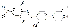 CAS 登录号：61480-15-7， 2,2'-[[3-氯-4-[(2,6-二溴-4-硝基苯基)偶氮]苯基]亚氨基]二乙醇