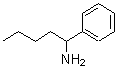 结构式 CAS# 61501-03-9, 1-苯基-1-戊胺