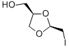 CAS 登录号：61508-55-2， 顺式-2-(碘甲基)-1,3-二氧戊环-4-甲醇