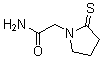 CAS 登录号：61516-78-7， 2-硫代-1-吡咯烷乙酰胺
