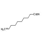 结构式 CAS# 61549-49-3, 9-癸烯腈