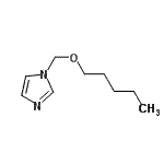 CAS 登录号：615538-77-7， 1-[(戊氧基)甲基]-1H-咪唑