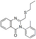 CAS#: 61554-69-6， 3-(2-Methylphenyl)-2-[(Propylthio)Methyl]Quinazolin-4(3H)-One