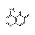 CAS 登录号：615568-32-6， 8-氨基-1,5-萘啶-2(1H)-酮