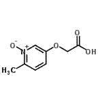 CAS 登录号：615568-74-6， [(6-甲基-1-氧代-3-吡啶基)氧基]乙酸